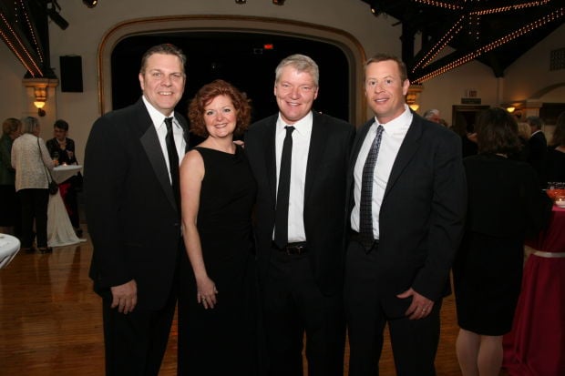 Kirk and Debbie McCullen, David Hoffman, Dr. Chris Marchioro